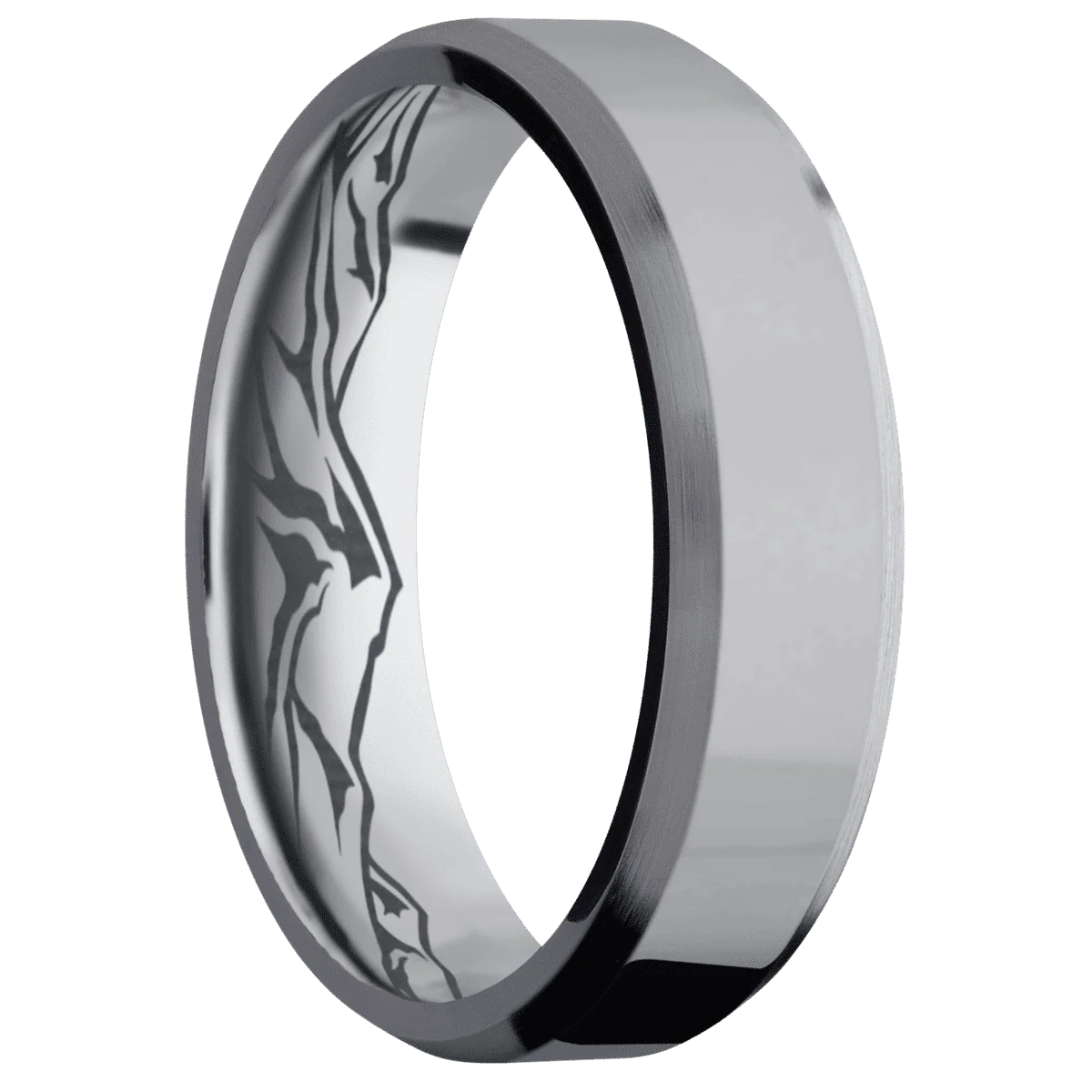 Tantalum + Polish , Satin Finish