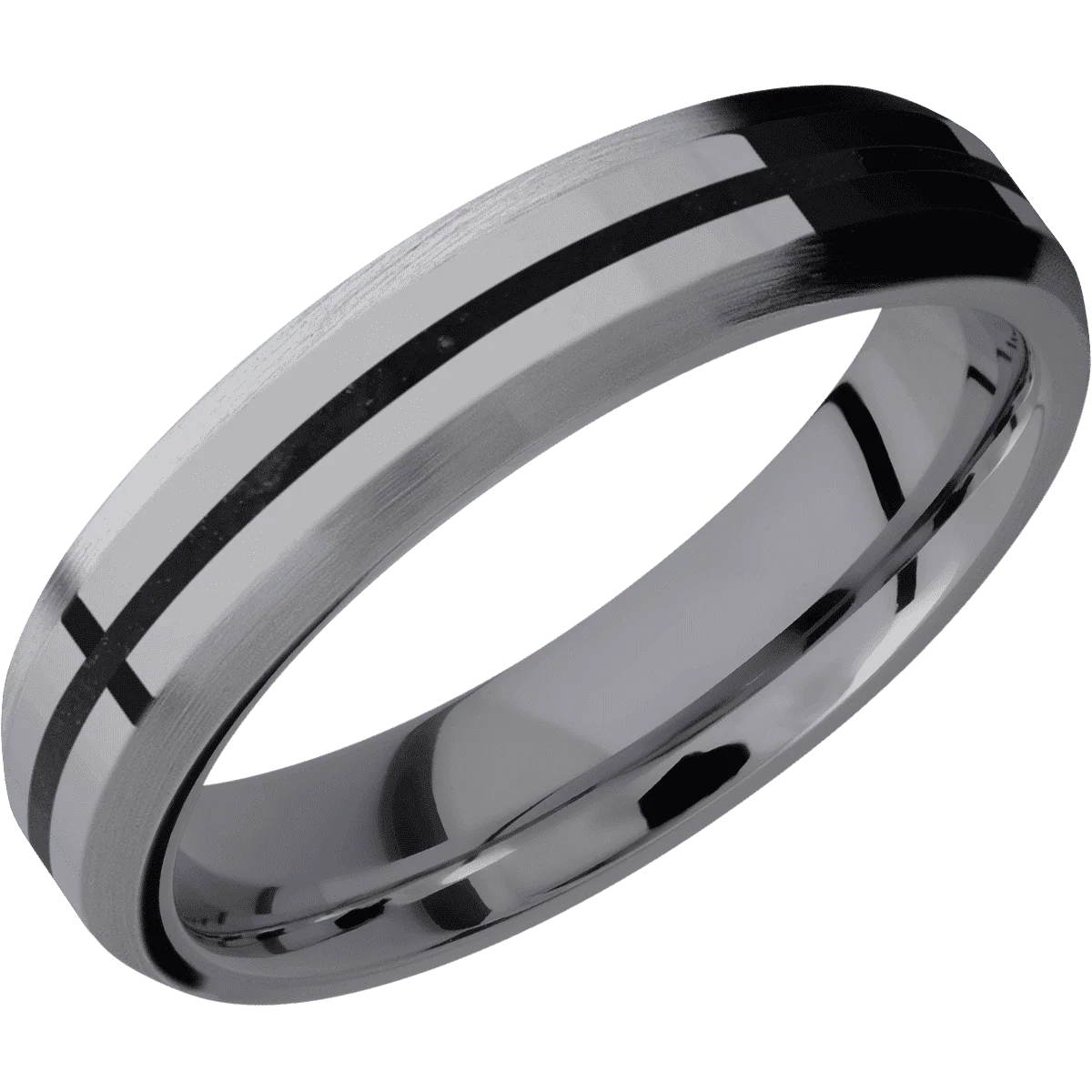 Tantalum + Polish , Satin Finish - Image 2