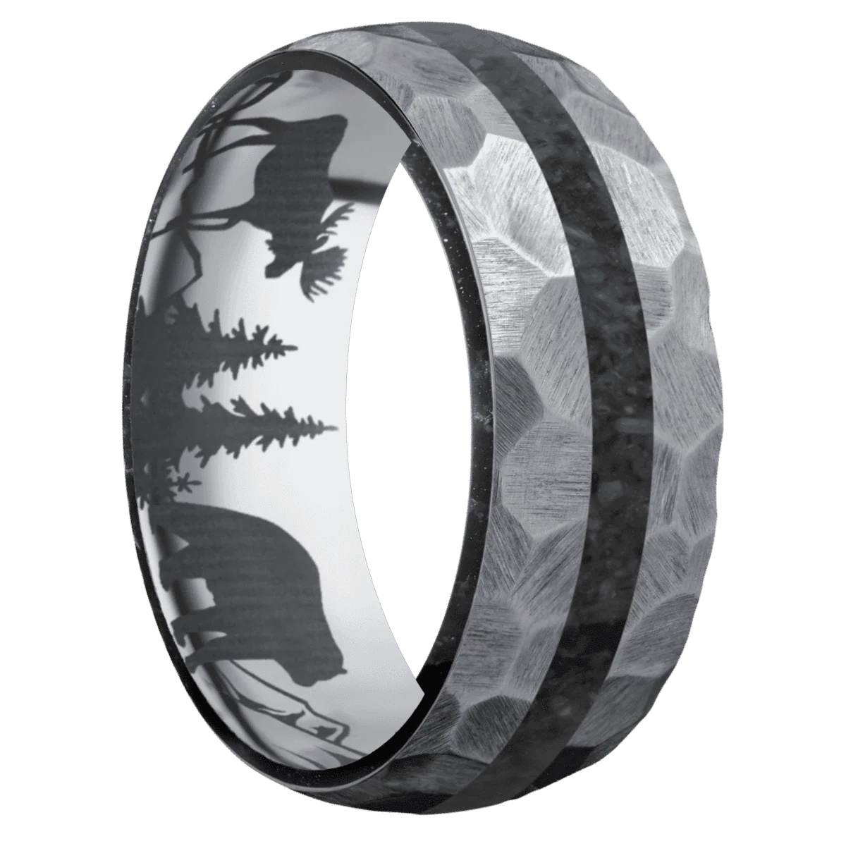 Tantalum + Rock Finish