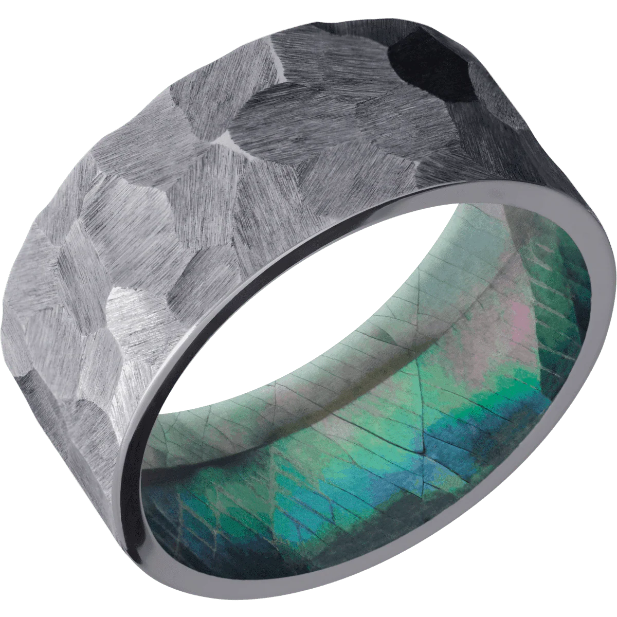 Tantalum + Rock Finish + Black Mother of Pearl - Image 2
