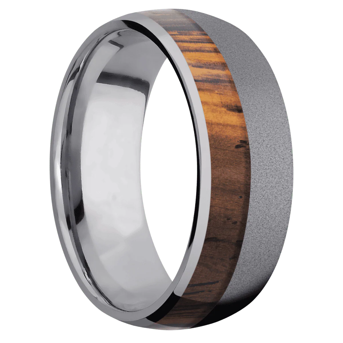 Tantalum + Sand , Polish Finish
