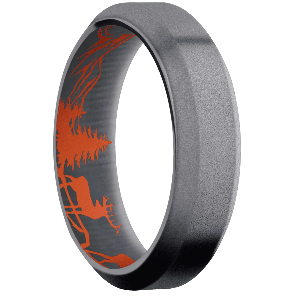 Tantalum + Sand , Sand Finish + Hunter Orange