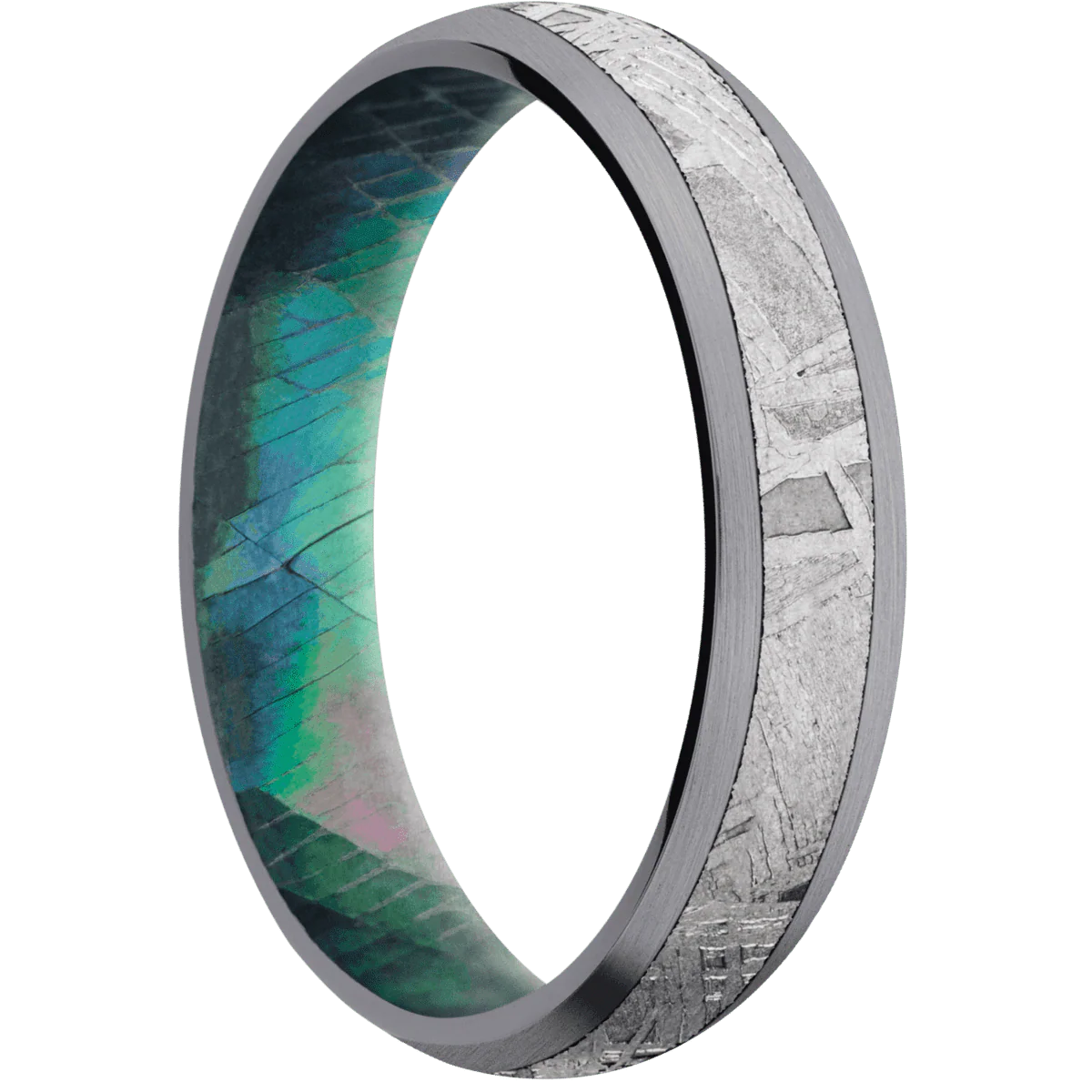 Tantalum + Satin Finish + Black Mother of Pearl