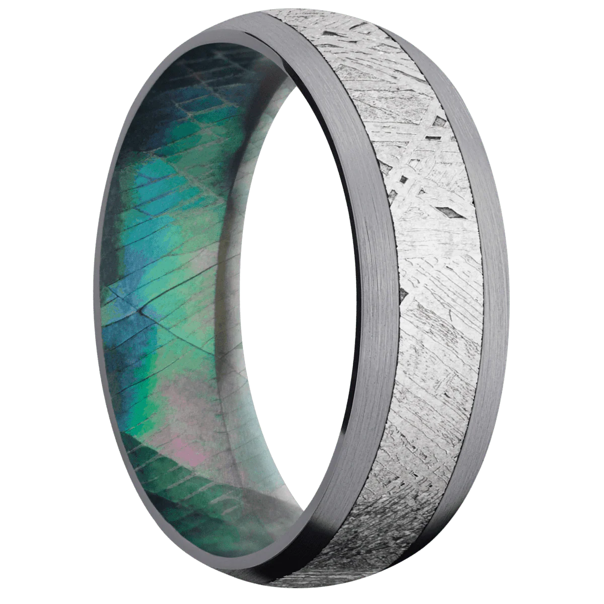 Tantalum + Satin Finish + Black Mother of Pearl