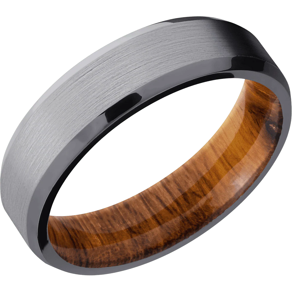 Tantalum + Satin , Polish Finish + Desert Iron Wood - Image 2