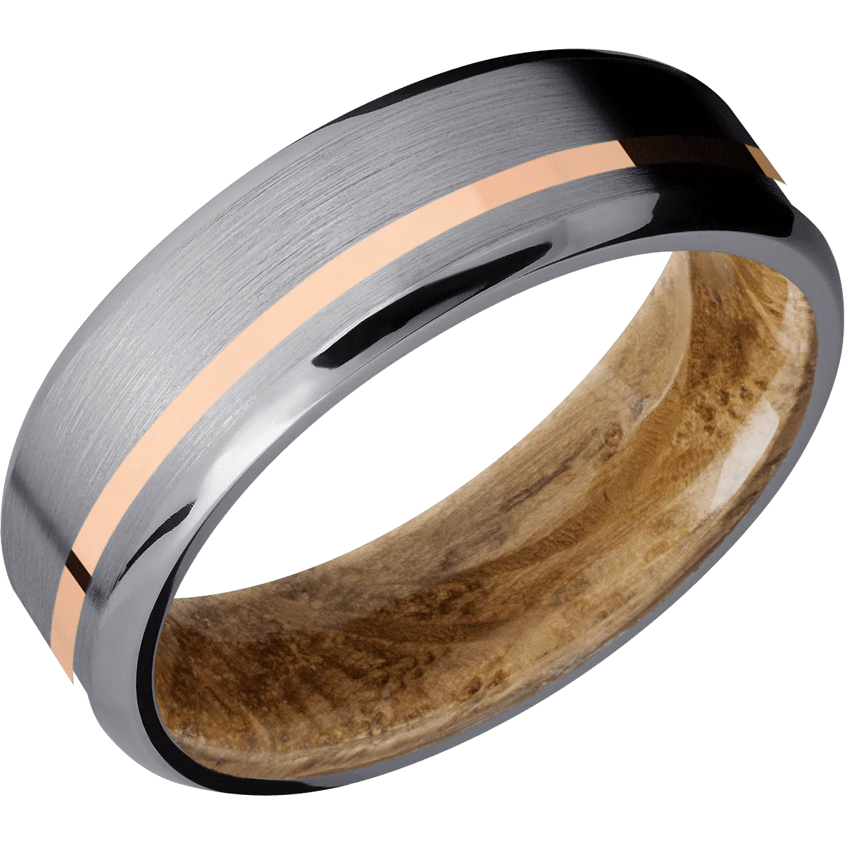 Tantalum + Satin , Polish Finish + Whiskey Barrel - Image 2