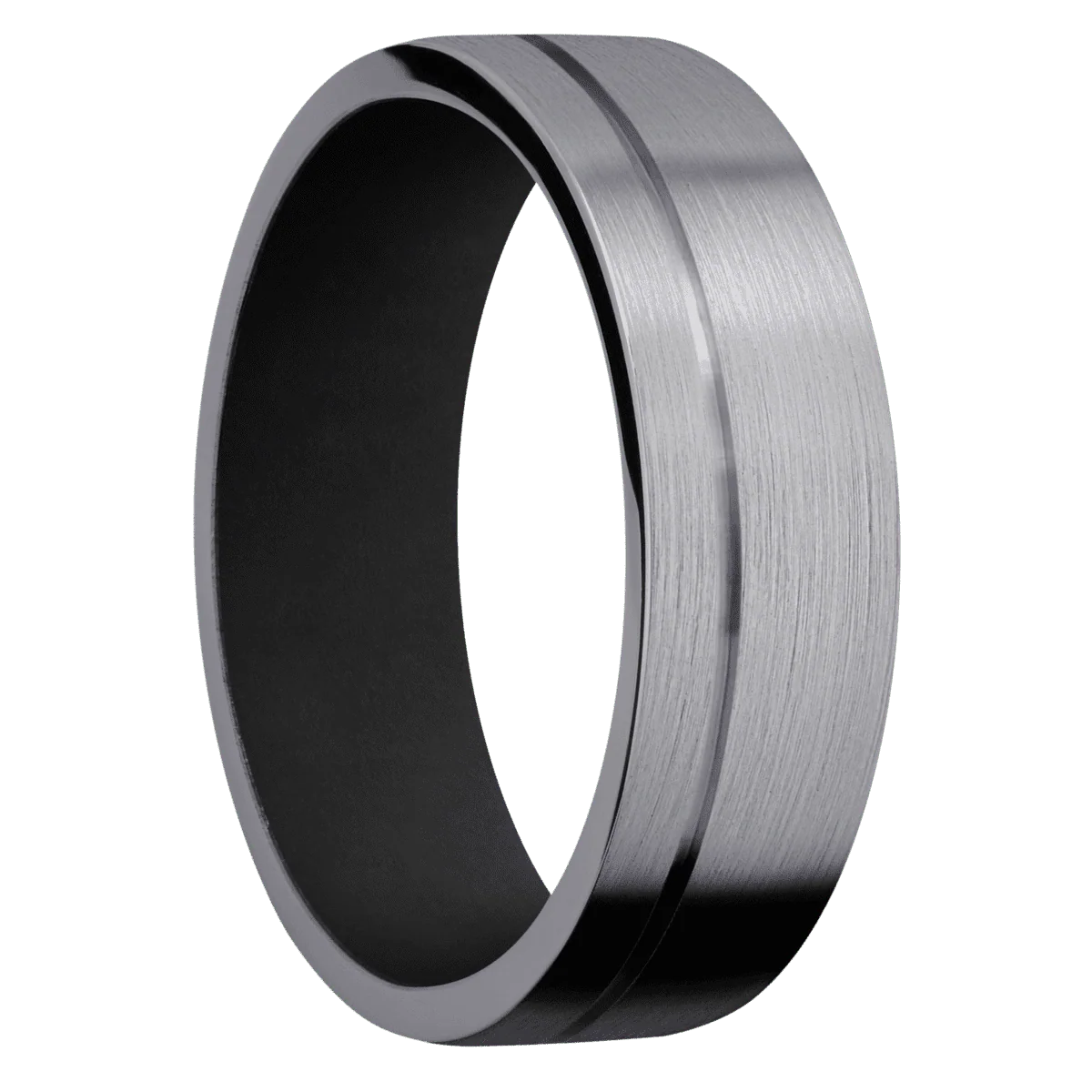 Tantalum + Satin , Satin Finish + Black