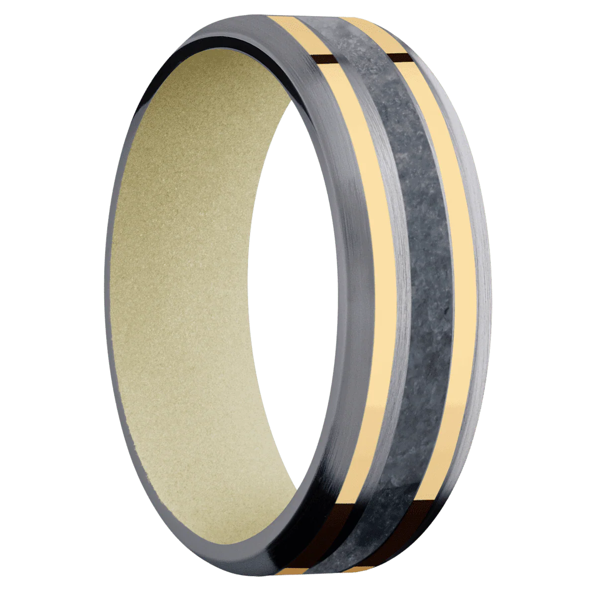 Tantalum + Satin , Satin Finish + Bright Nickel