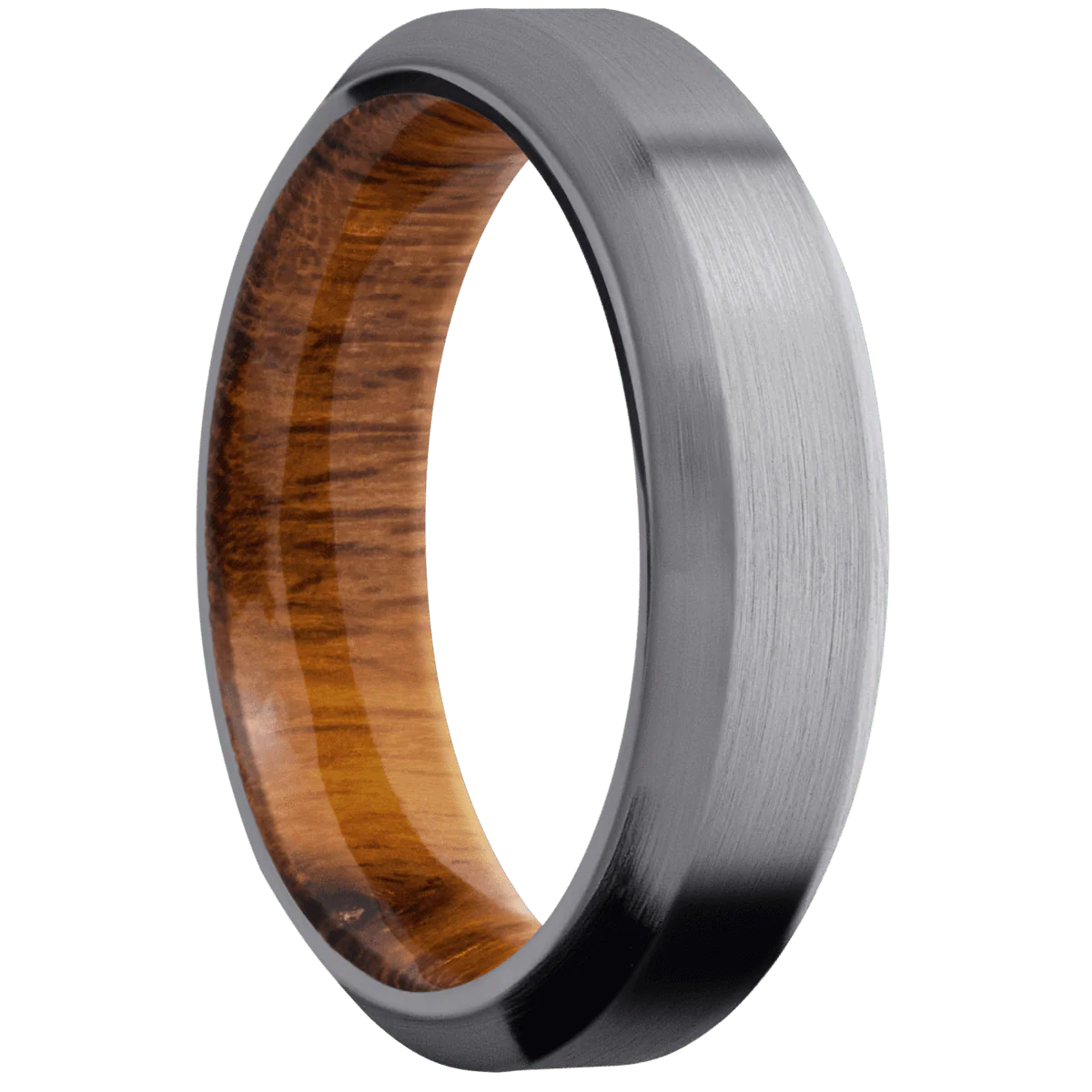 Tantalum + Satin , Satin Finish + Desert Iron Wood