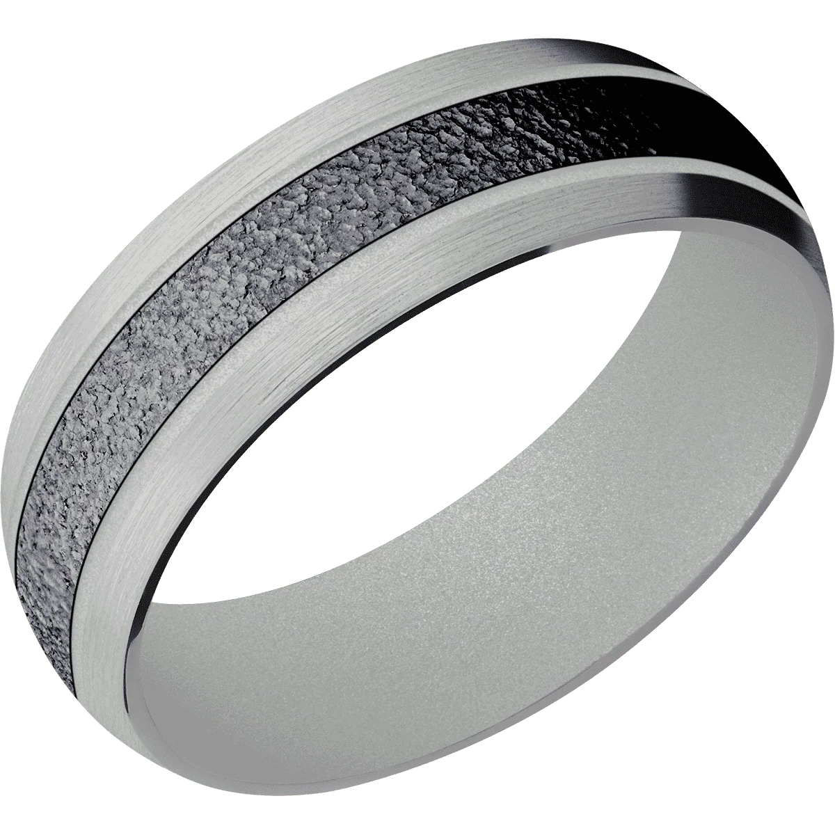 Tantalum + Stipple Finish + Crushed Silver - Image 2