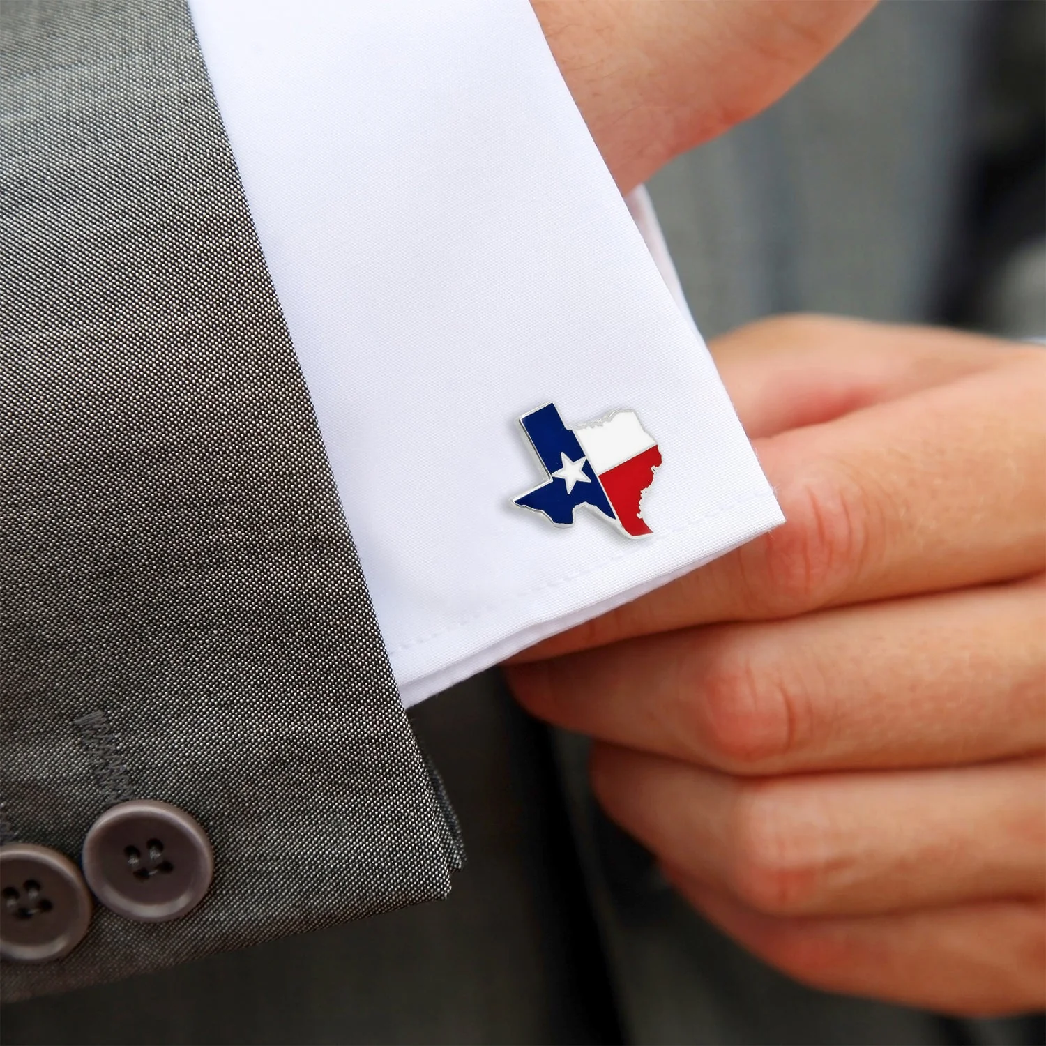 Texas Flag Cufflinks - Image 2