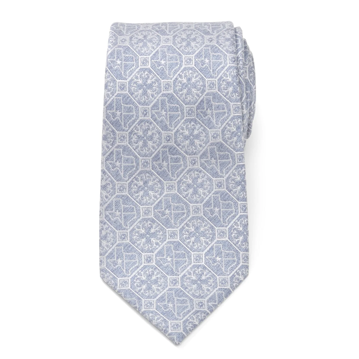 Texas State Denim Men’s Tie - Image 3