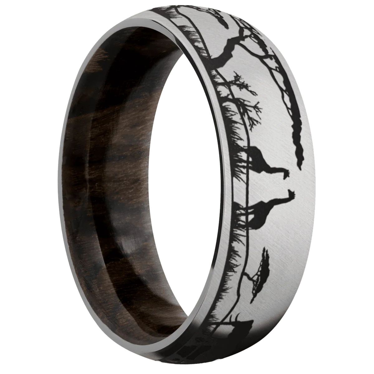 Titanium + Anglesatin Finish + Ziricote