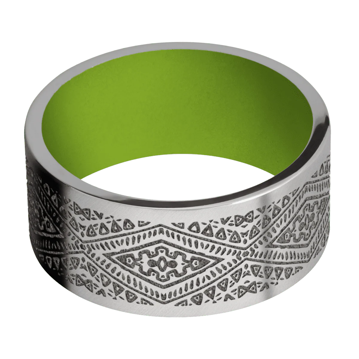 Titanium + Anglesatin Finish + Zombie Green - Image 3