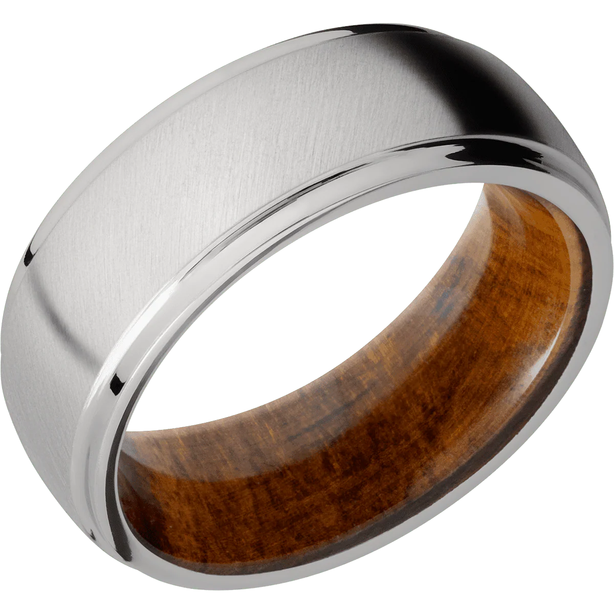 Titanium + Anglesatin , Polish Finish + Desert Iron Wood - Image 2