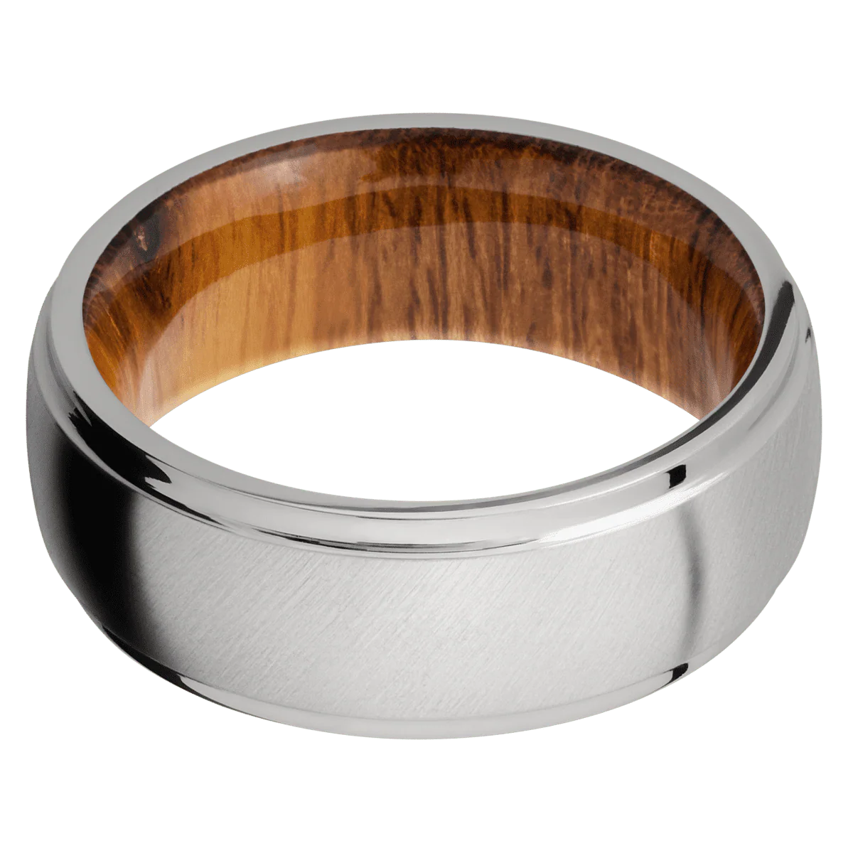 Titanium + Anglesatin , Polish Finish + Desert Iron Wood - Image 3