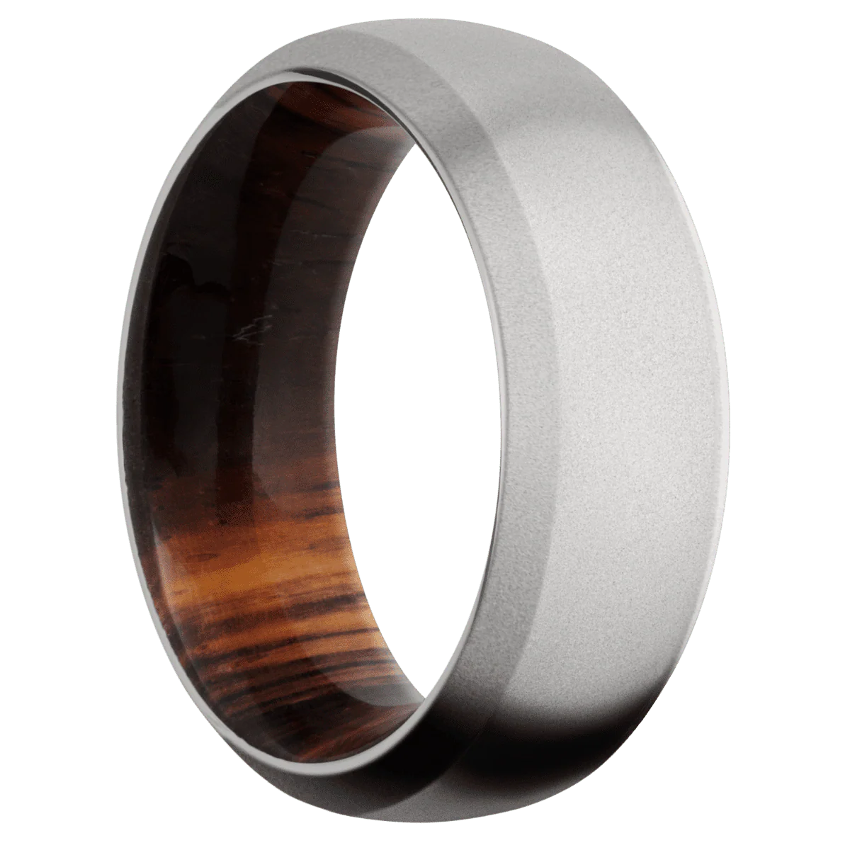 Titanium + Bead , Bead Finish + Cocobolo