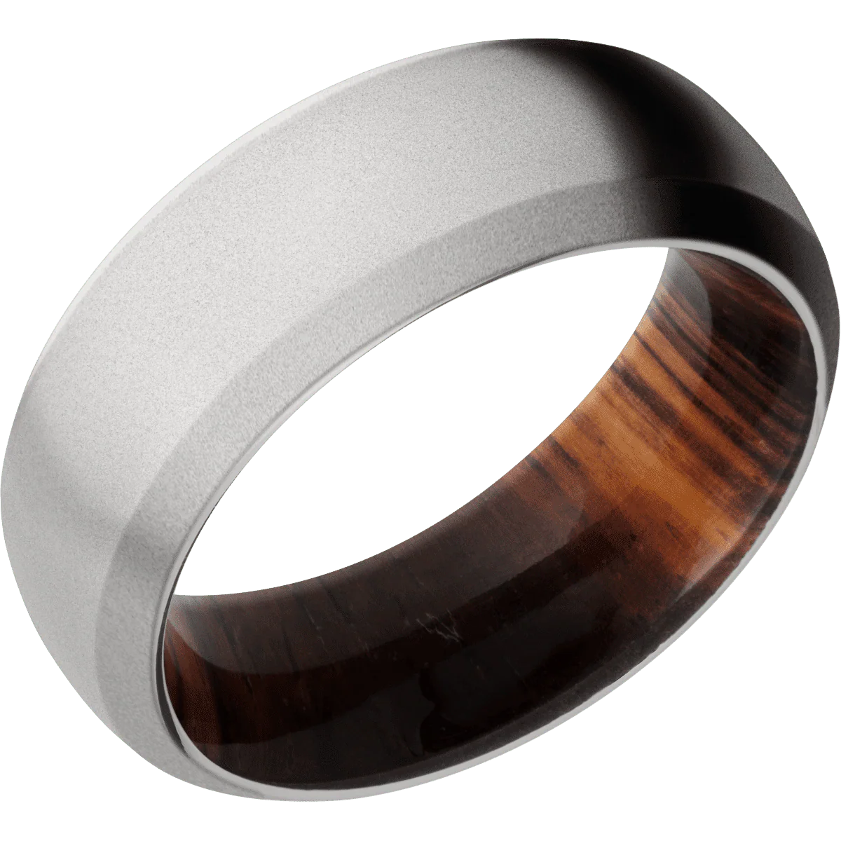 Titanium + Bead , Bead Finish + Cocobolo - Image 2