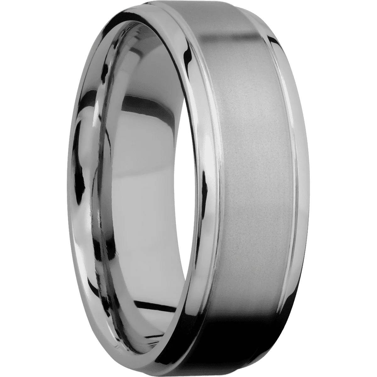 Titanium + Bead , Polish Finish