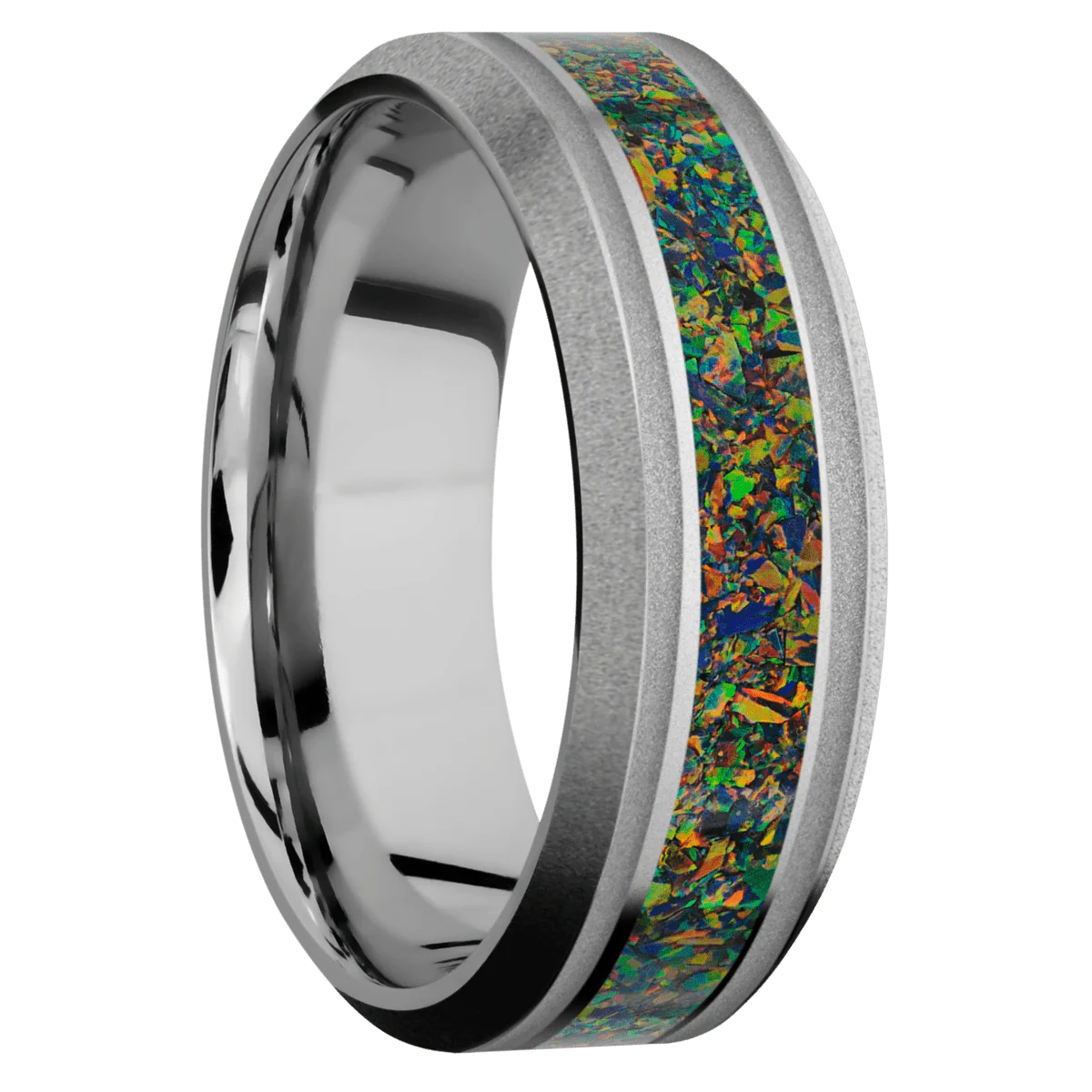 Titanium + Bead , Sand Finish