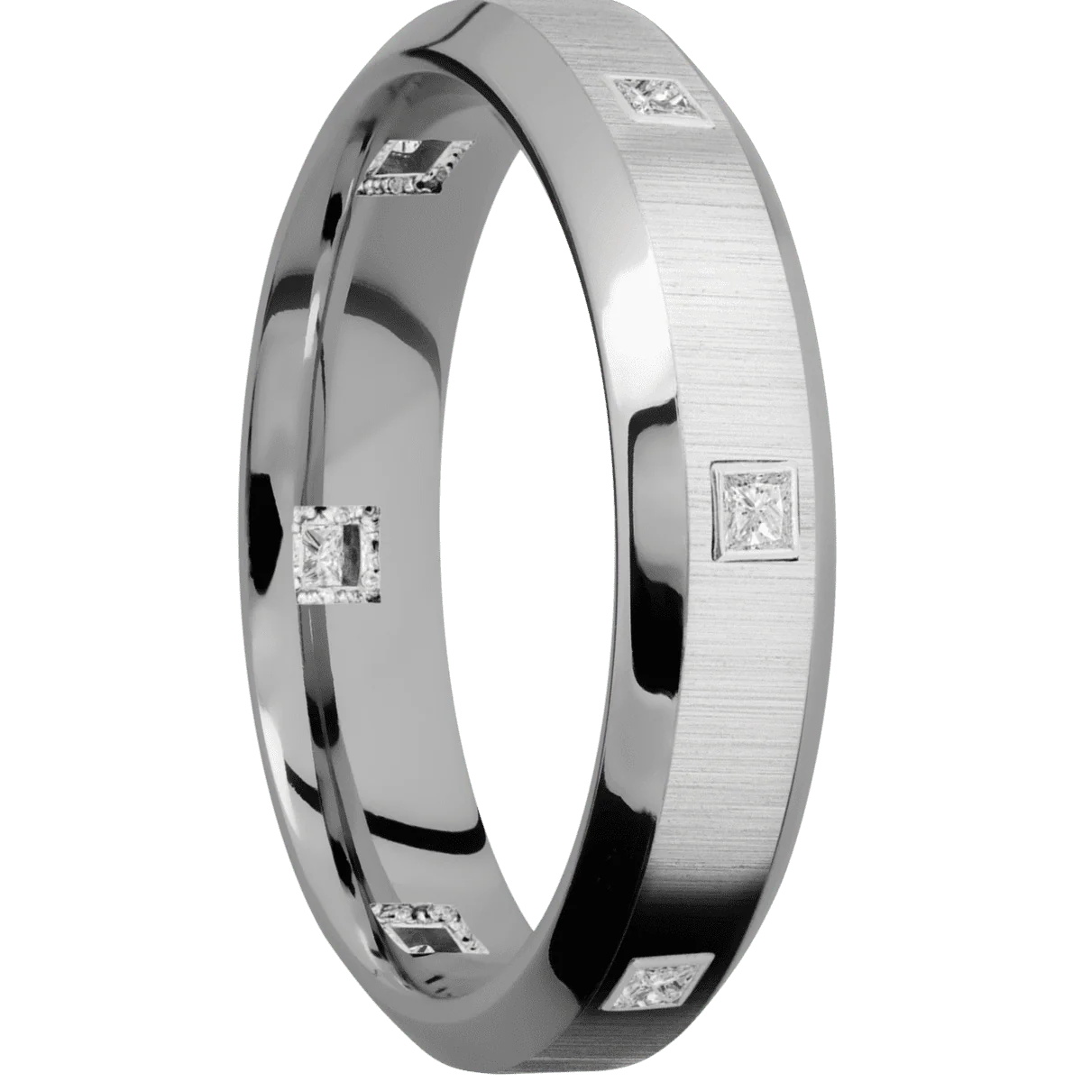 Titanium + Crosssatin , Polish Finish