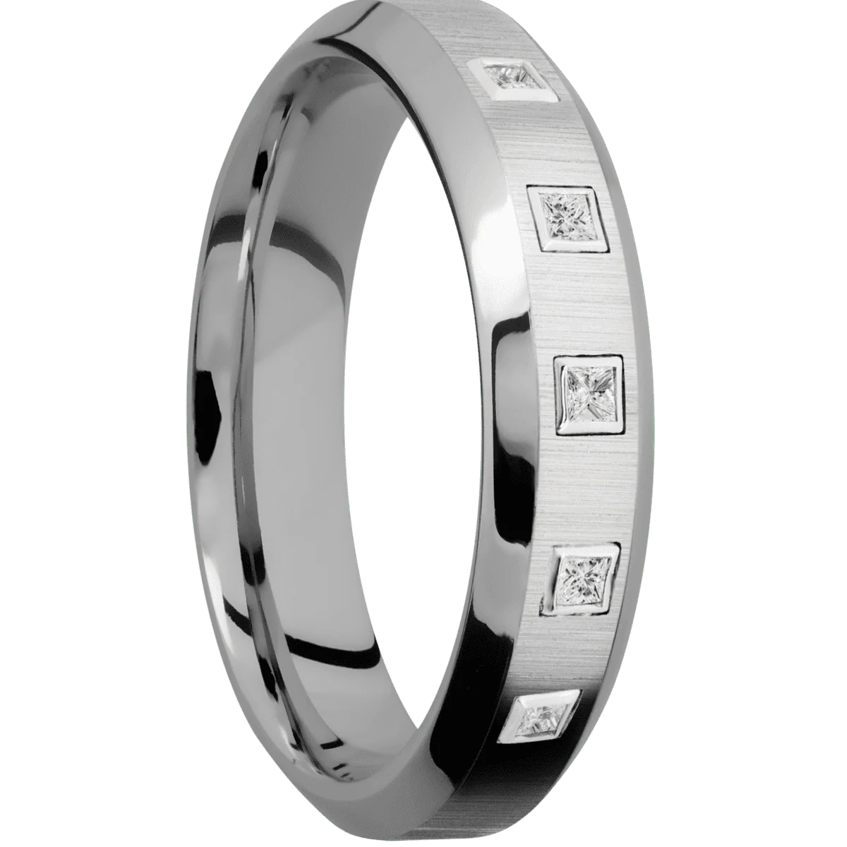 Titanium + Crosssatin , Polish Finish