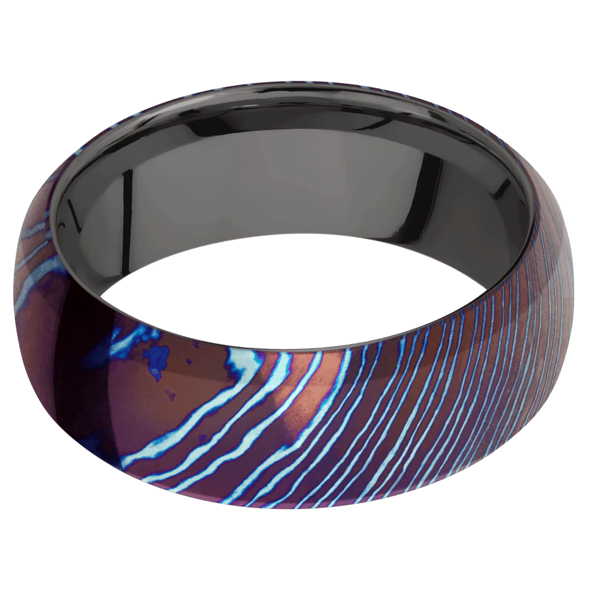 Titanium Damascus + Polish , Polish Finish + Tantalum Noir - Image 3