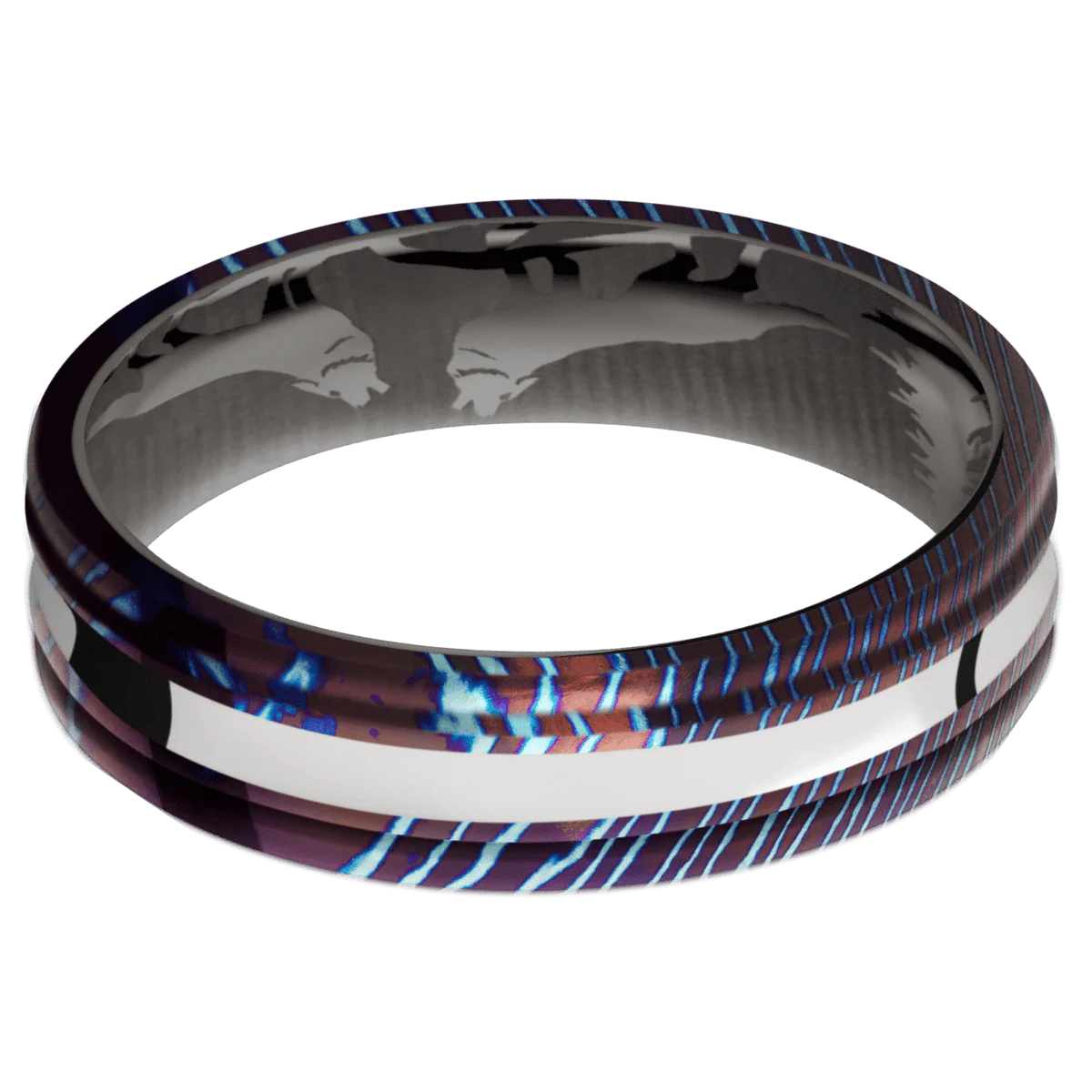 Titanium Damascus + Polish , Polish Finish + Tantalum Noir - Image 3