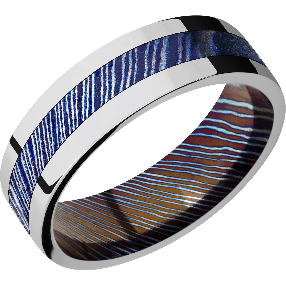 Titanium Damascus + Satinetched Finish - Image 2