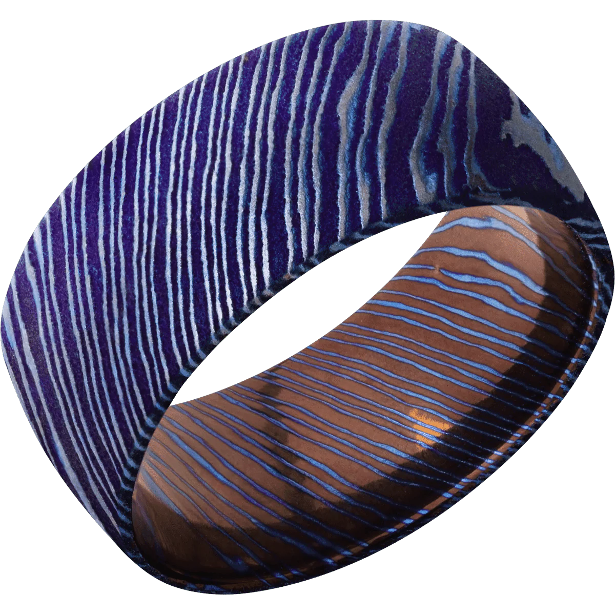Titanium Damascus + Satinetched Finish - Image 2