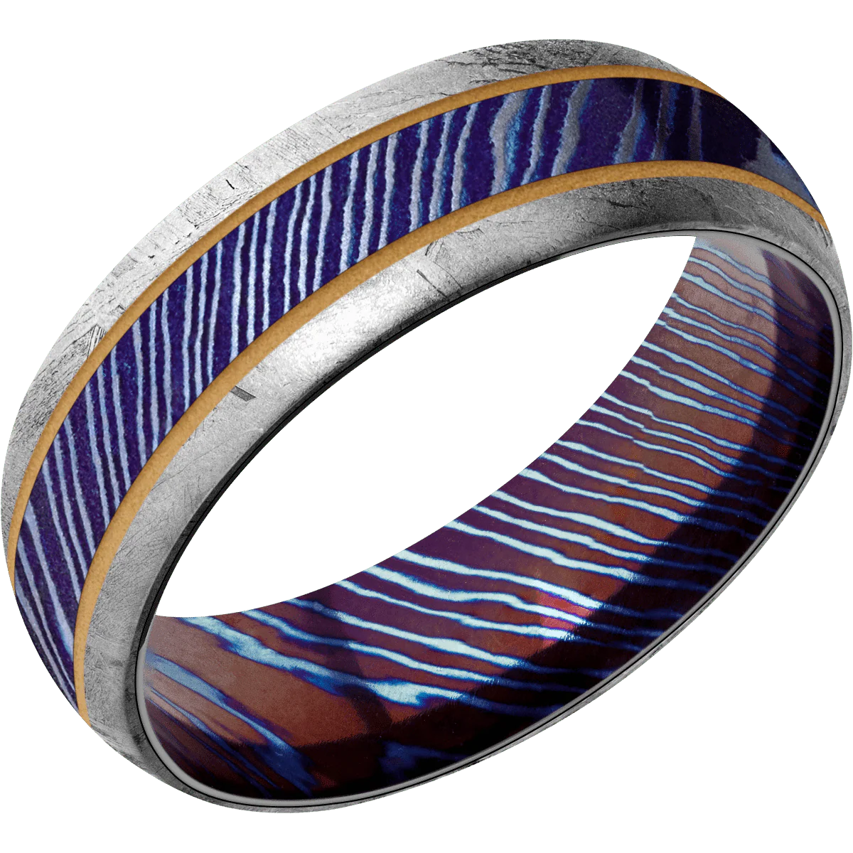 Titanium Damascus + Satinetched Finish - Image 2