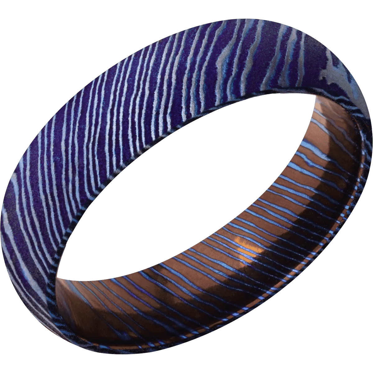 Titanium Damascus + Satinetched Finish - Image 2