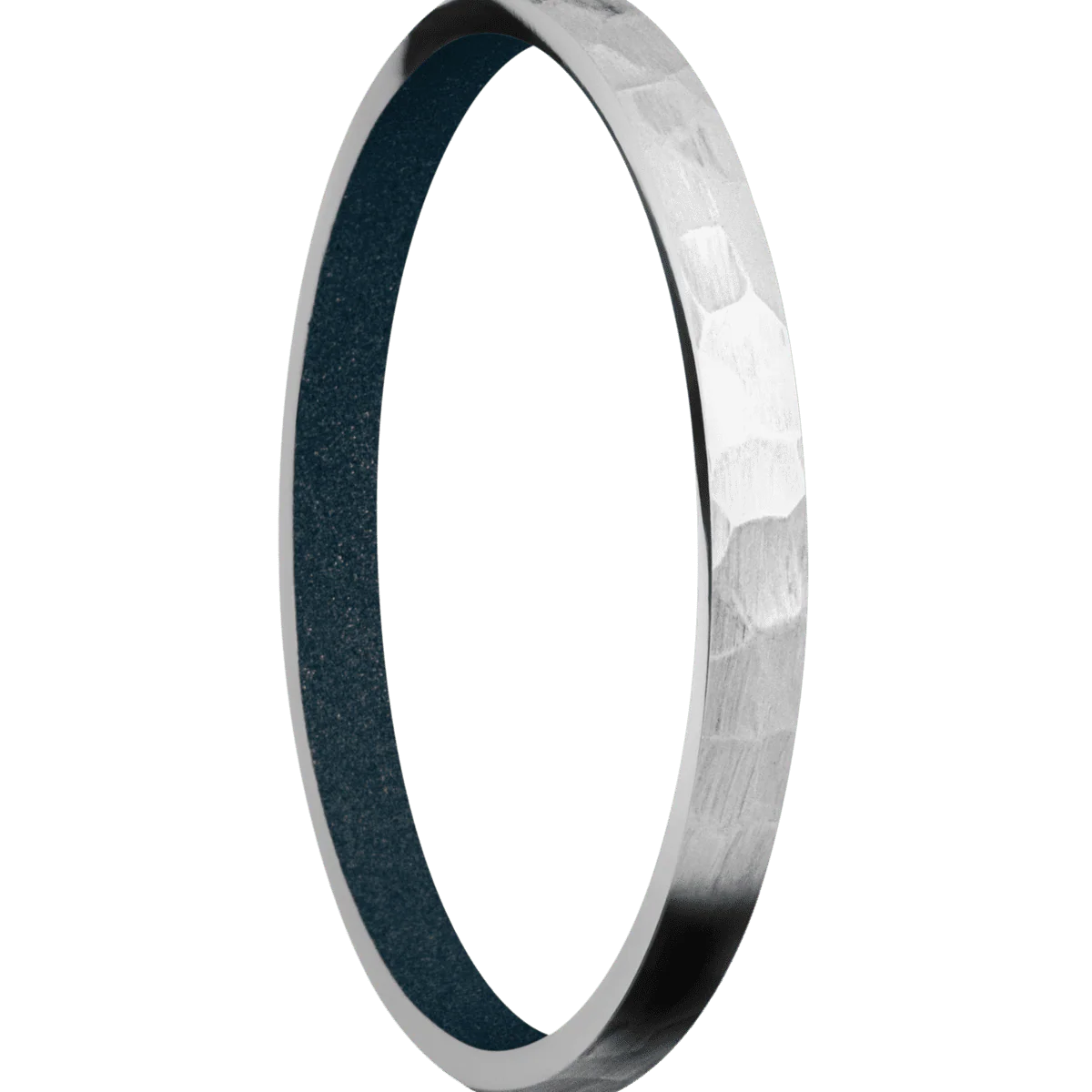 Titanium + Hammer Finish + Blue Titanium