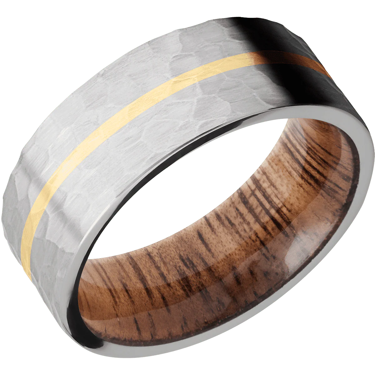 Titanium + Hammer Finish + Koa - Image 2