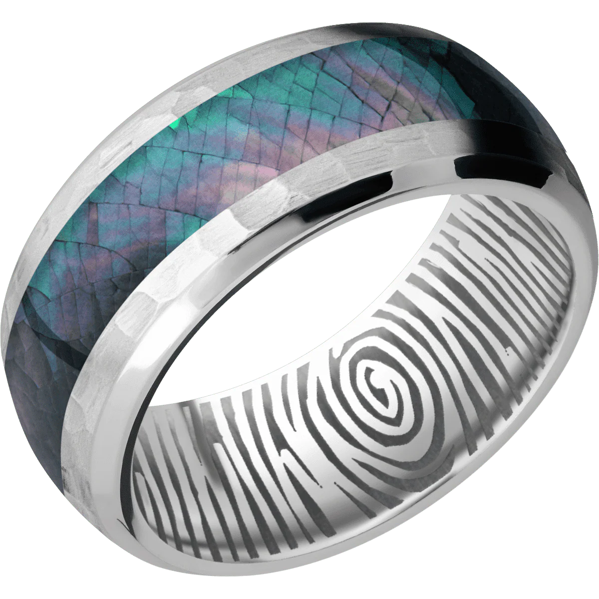 Titanium + Hammer , Polish Finish - Image 2