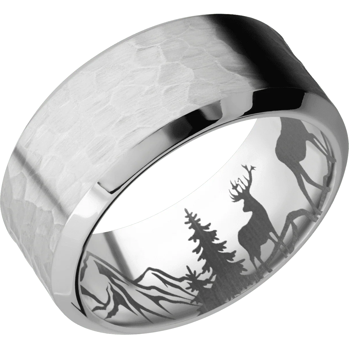 Titanium + Hammer , Polish Finish - Image 2