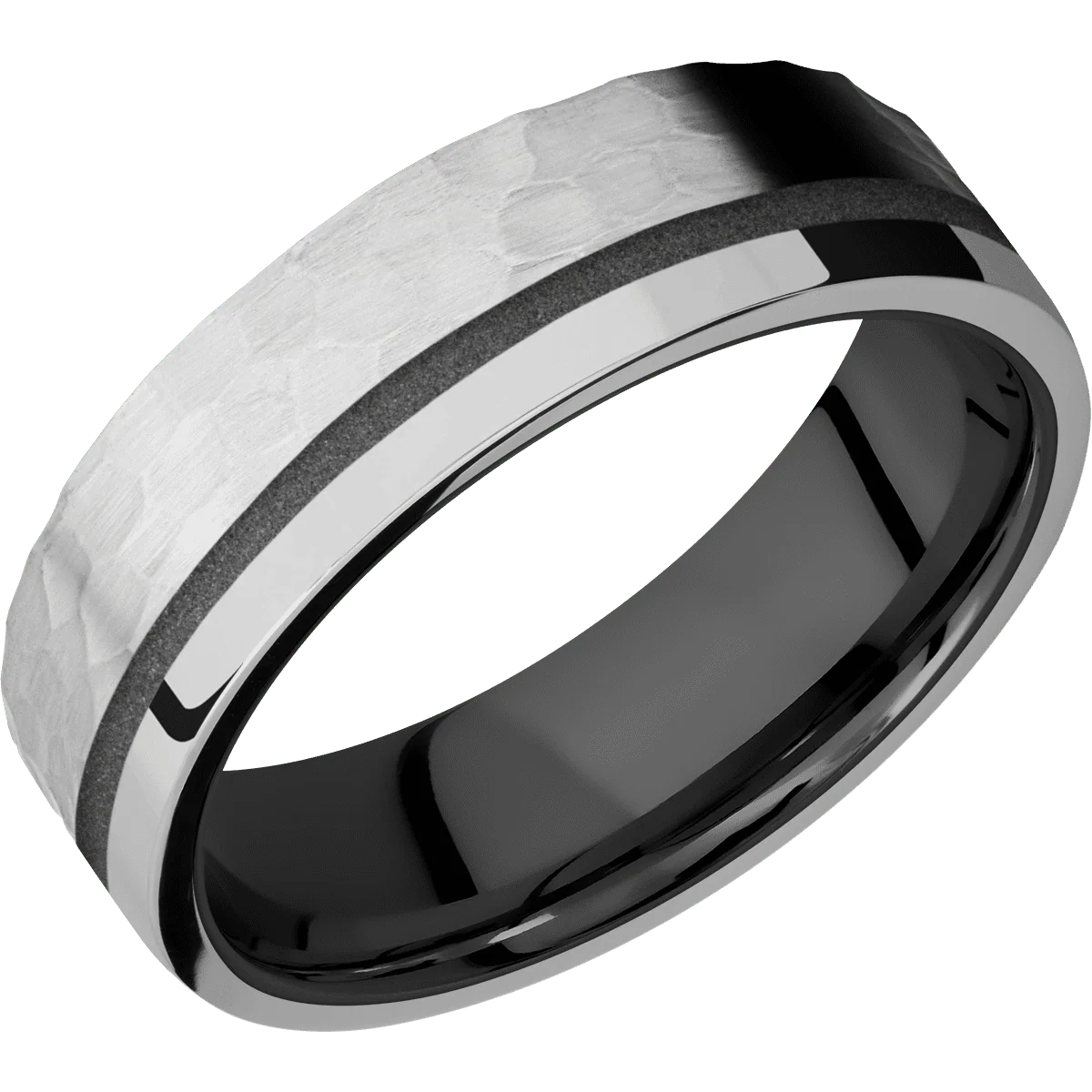 Titanium + Hammer , Polish Finish + Zirconium - Image 2