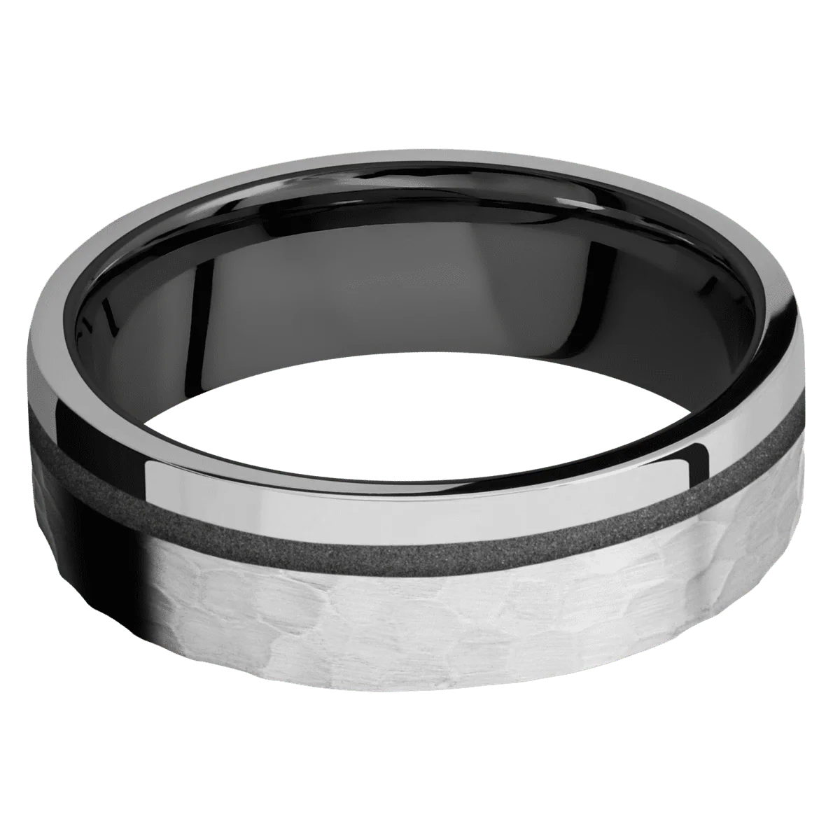 Titanium + Hammer , Polish Finish + Zirconium - Image 3