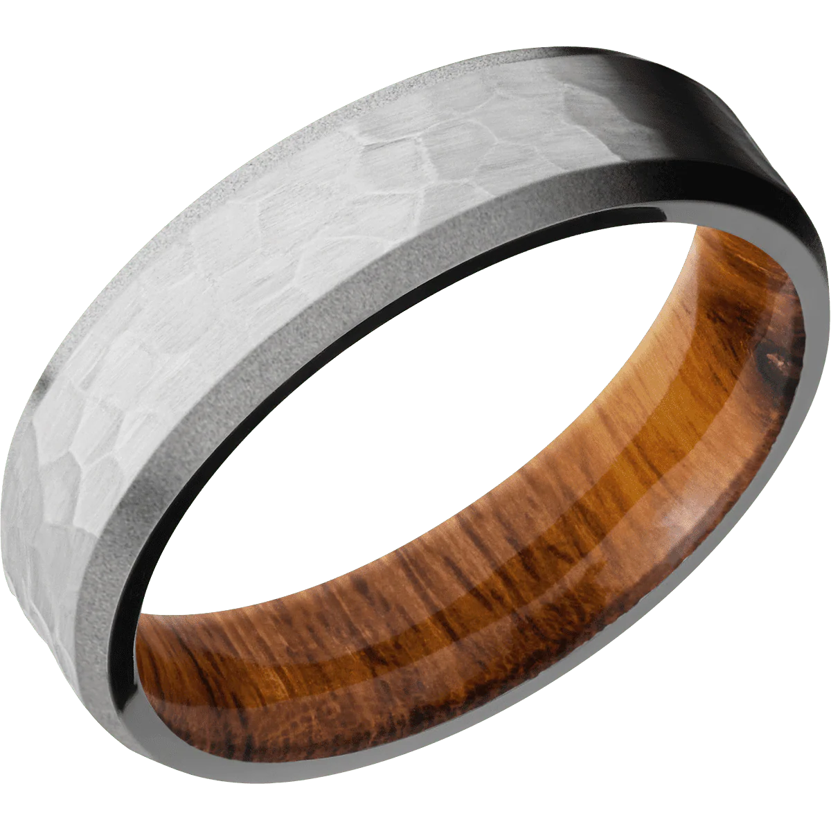 Titanium + Hammer , Sand Finish + Desert Iron Wood - Image 2