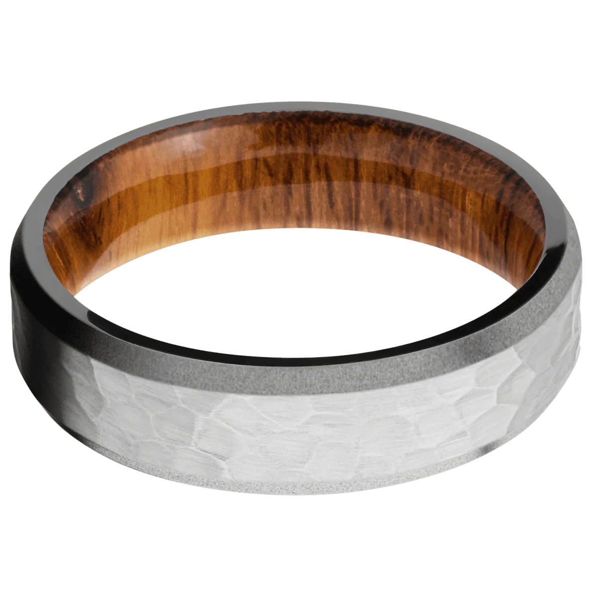 Titanium + Hammer , Sand Finish + Desert Iron Wood - Image 3