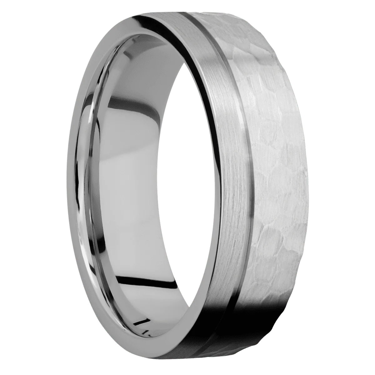 Titanium + Hammer , Satin Finish
