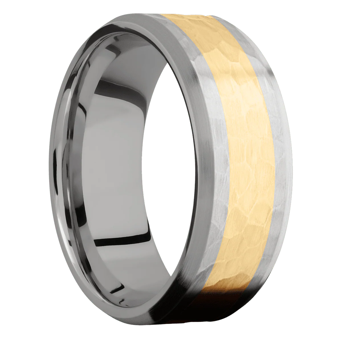 Titanium + Hammer , Satin Finish