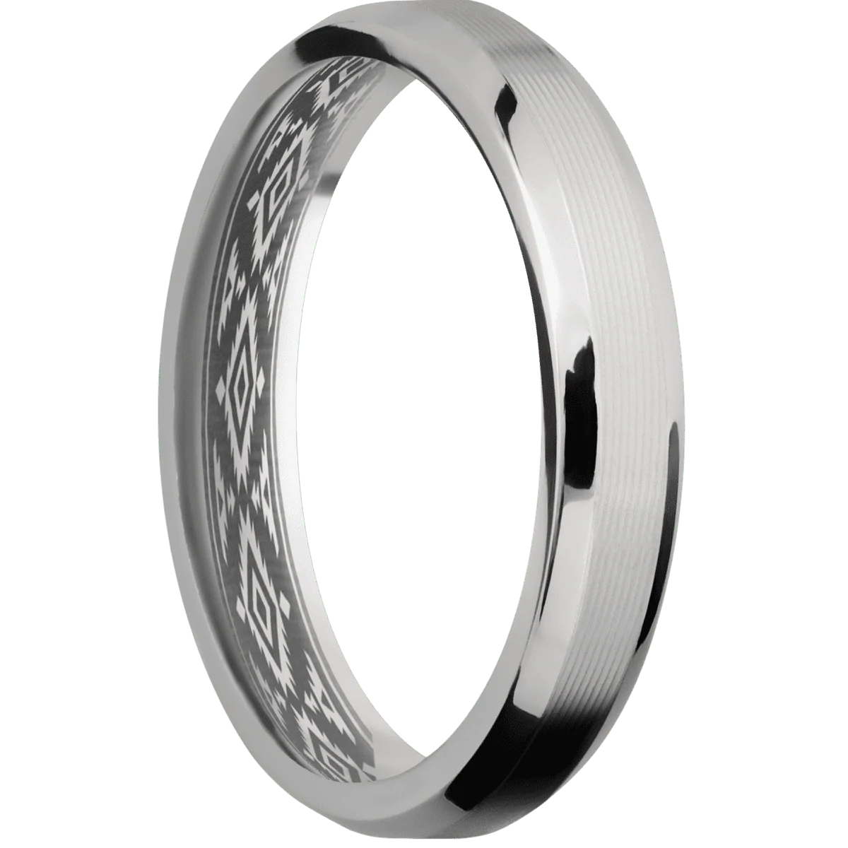 Titanium + Machine , Polish Finish