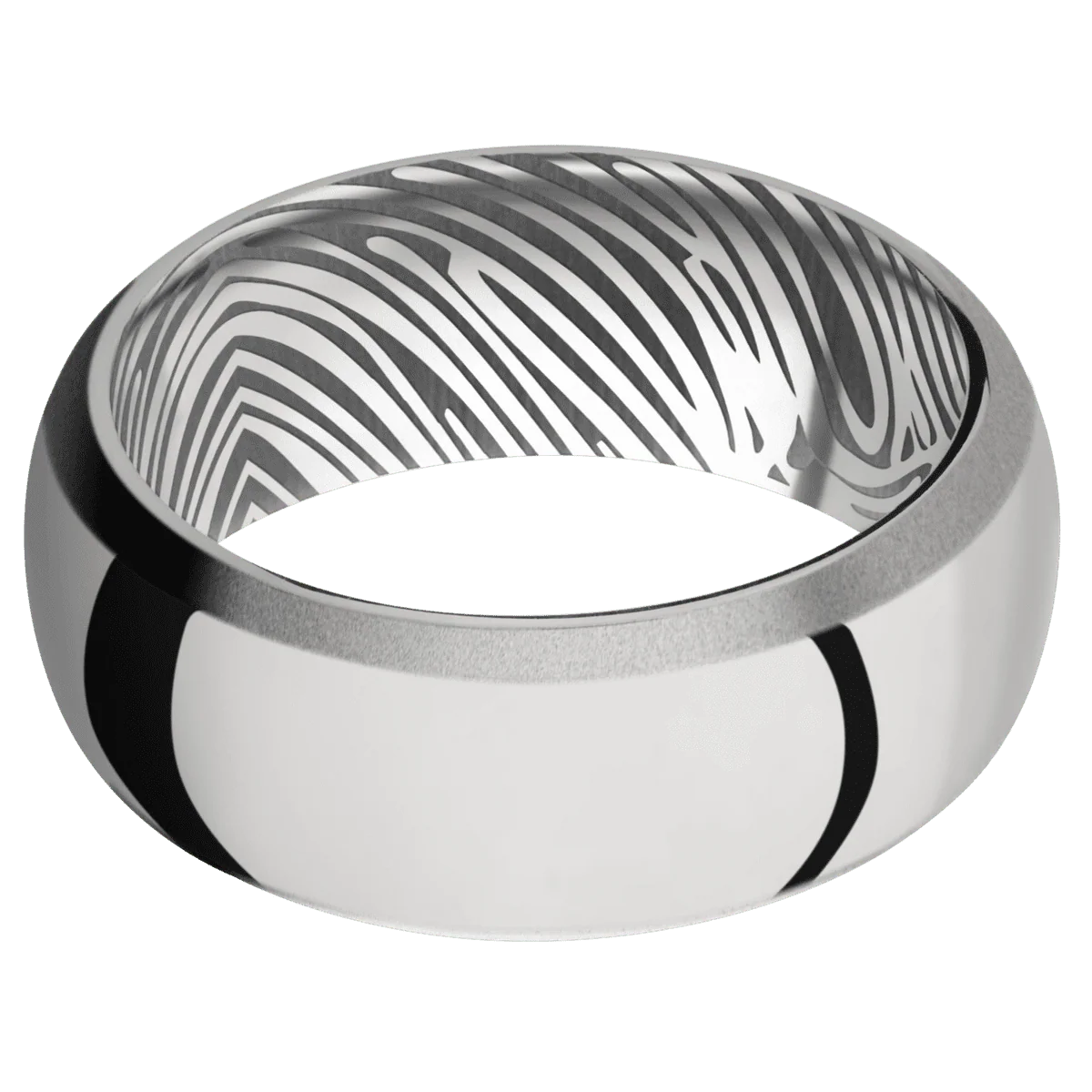 Titanium + Polish , Bead Finish - Image 3