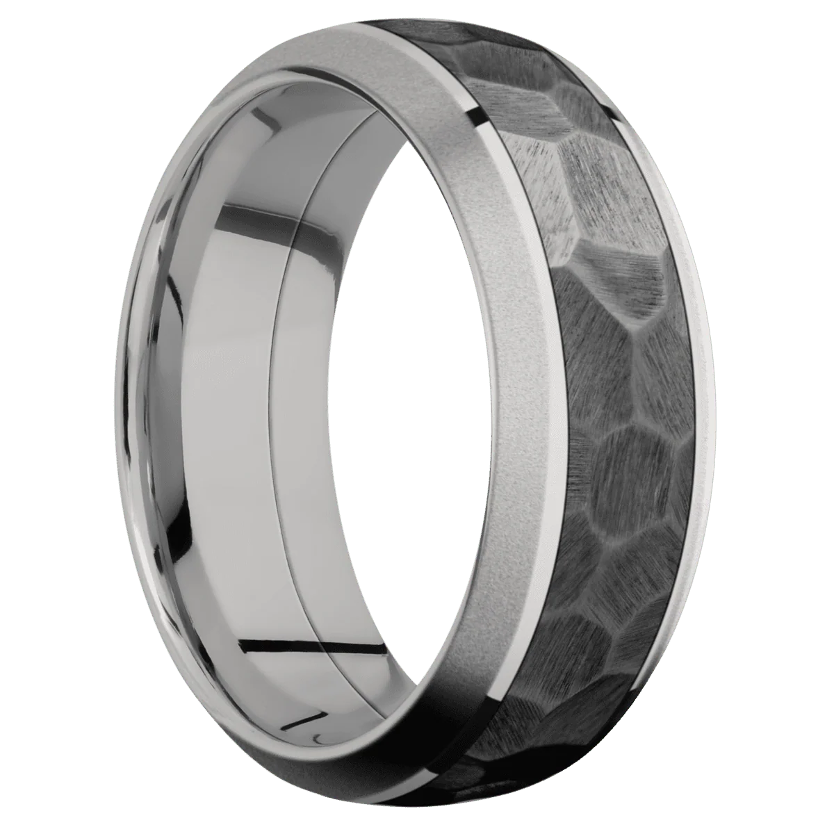 Titanium + Polish , Bead Finish
