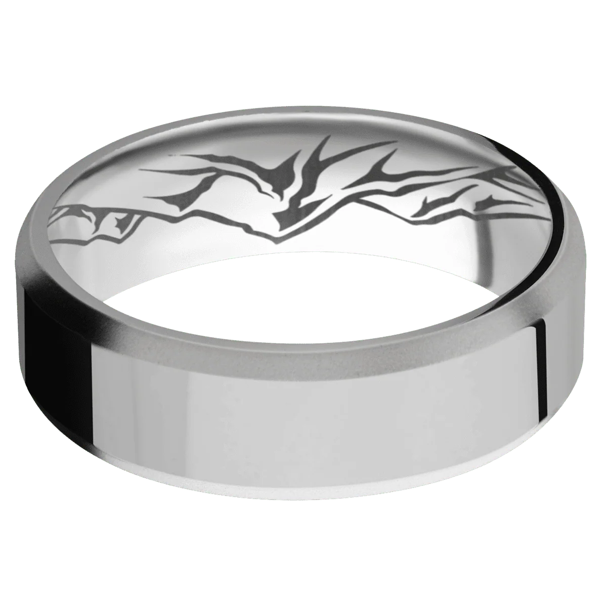 Titanium + Polish , Bead Finish - Image 3