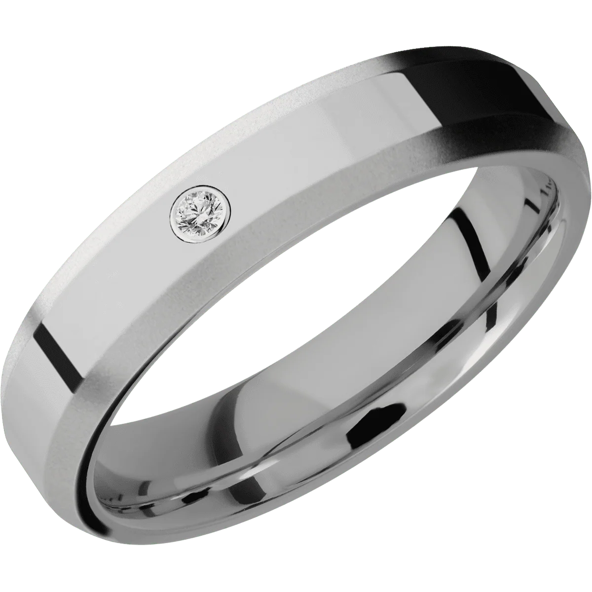 Titanium + Polish , Bead Finish - Image 2