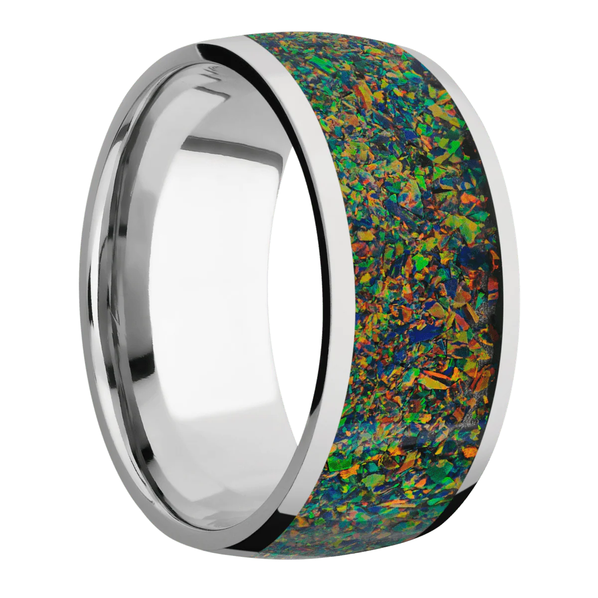 Titanium + Polish Finish