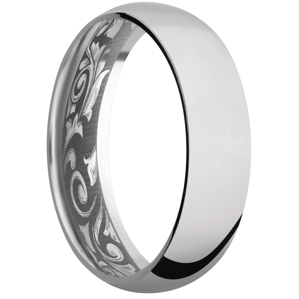 Titanium + Polish Finish