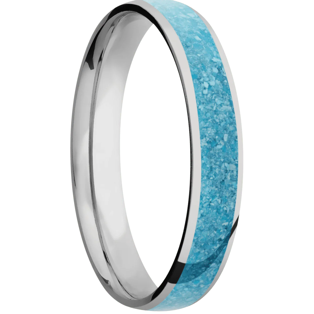 Titanium + Polish Finish